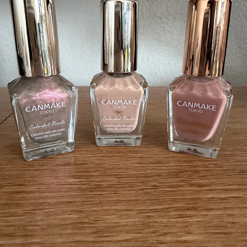 🆕CANMAKE Tokyo Nail Polish (3 colors)